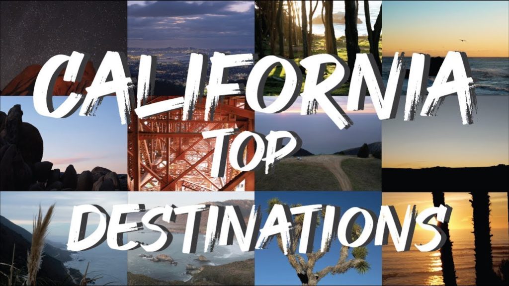 California Top Destinations - Cinematic Travel Video