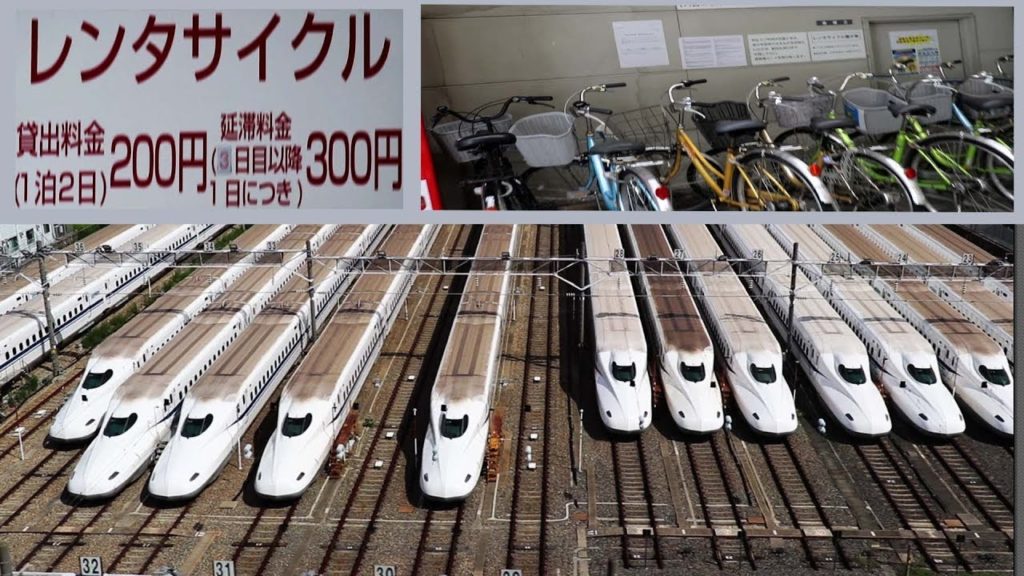 新幹線の鳥飼車両基地を見に大阪モノレールとレンタル自転車 Travel Japan うろうろ大阪