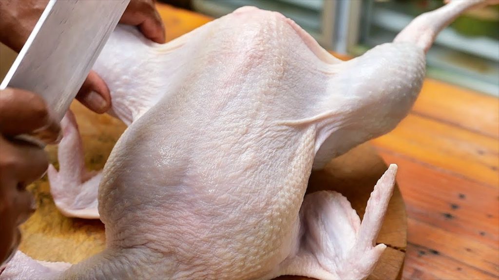 Thai Food - CHICKEN BIRYANI Rice with Spices Aoywaan Bangkok Thailand