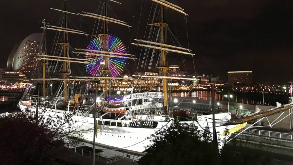 Yokohama Night Skyline