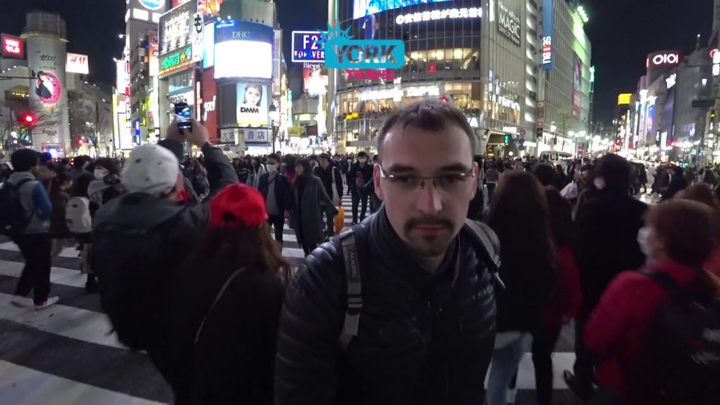 Shibuya crossing. Tokyo, Japan. The Fast and the Furious: Tokyo Drift place