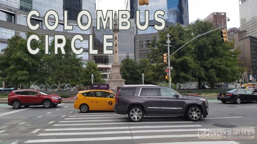 ⁴ᴷ⁶⁰ Walking NYC: Inside Central Park South and In Columbus Circle