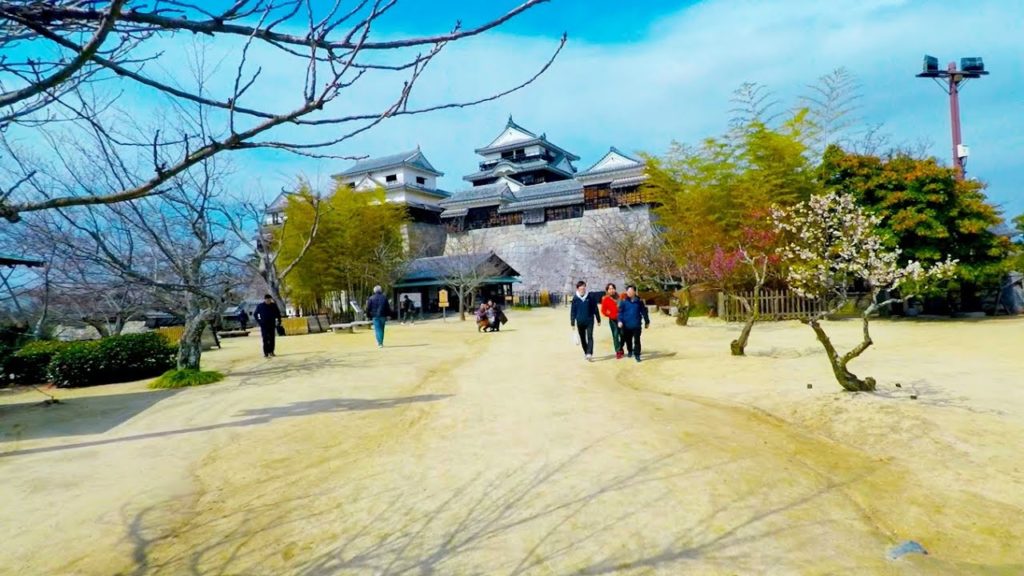 Matsuyama Castle, Matsuyama, Japan GoPro 1080p