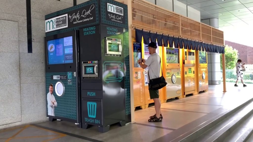 Gourmet Vending Machine in Singapore