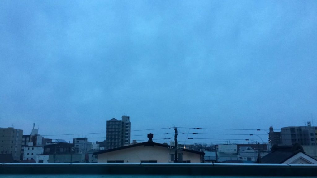 Sunrise @ Hakodate Kokusai Hotel Hakodate Oshima Hokkaido Japan (Timelapse)