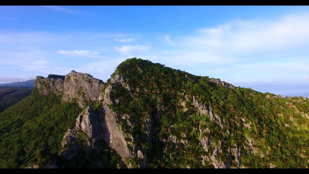 [4Ｋ]辺戸安須森御嶽　　ドローン空撮　 Okinawa Drone Footage 　沖縄　動画　素材　観光