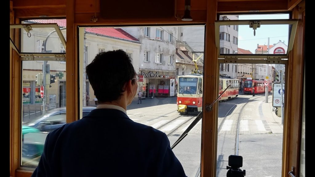 Bratislava Vintage Tram Tour – Driver’s Eye View
