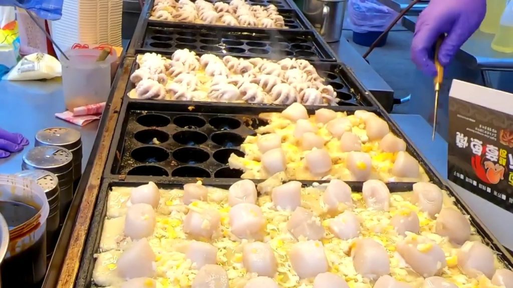 #Japan Street Food   Short Arm Octopus Takoyaki