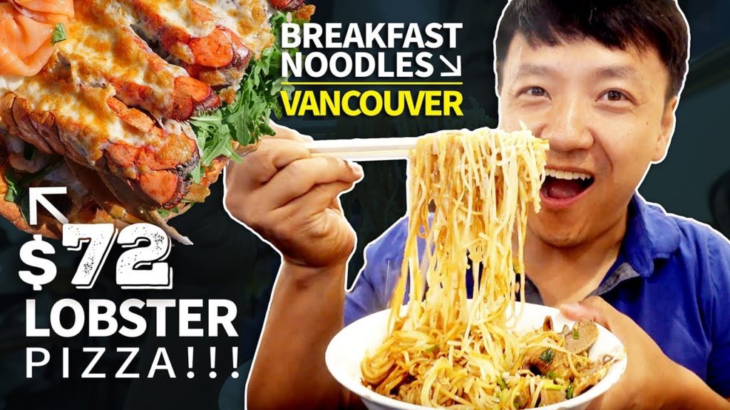 BREAKFAST Noodle Soup $72 LOBSTER Pizza & Chinese BBQ in Vancouver Canada BREAKFAST Noodle Soup $72 LOBSTER Pizza & Chinese BBQ in Vancouver Canada