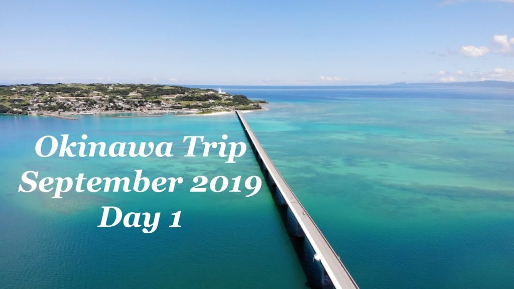 【4泊5日 子連れ 沖縄旅行 ドローン絶景】1日目 ステーキとジャンクフードの旅