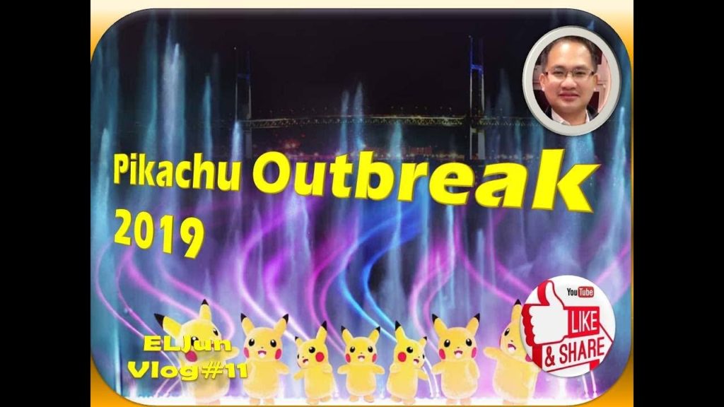 Pikachu Outbreak 2019 Yokohama Minato Mirai I ELJUN VLOG