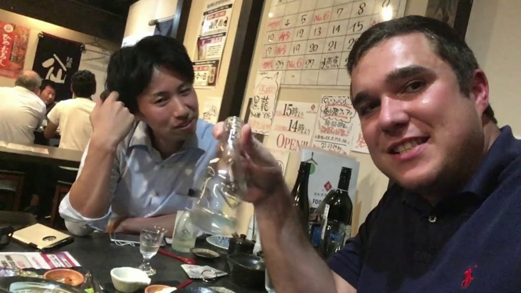 Sake with Tokyo Food Adventures' Daisuke