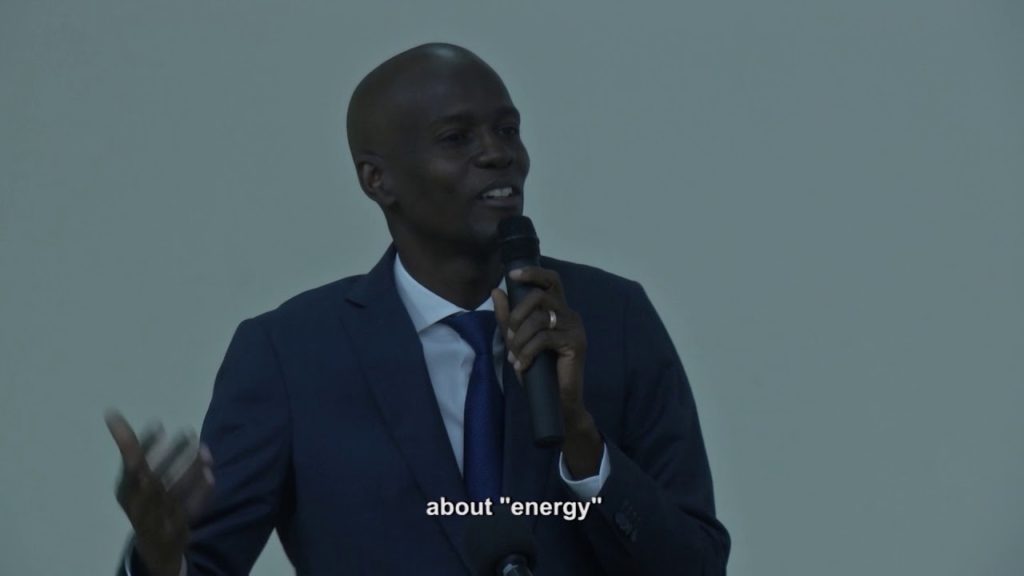 His Excellency Jovenel Moise, President of Haiti, launched CARICOM Energy Month