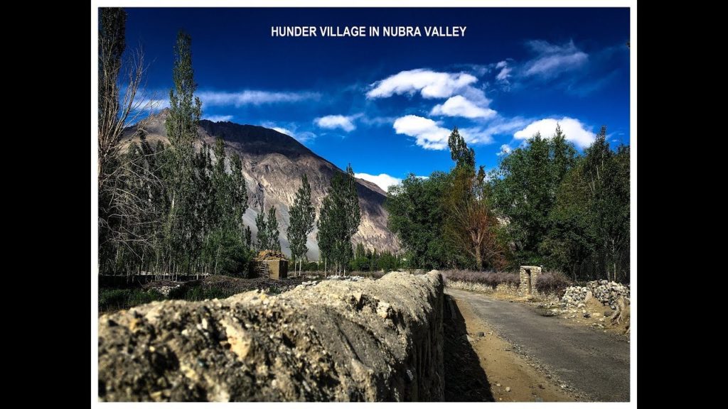 Hunder: A quiet village in the Nubra Valley