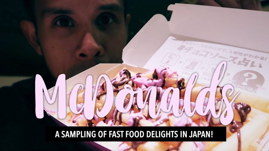 MCDONALDS IN JAPAN FAST FOOD TOUR | AMERICAN EATS MCDONALDS IN JAPAN | MRE 07