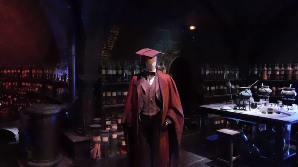 Walking around the Harry Potter Studio Tour!