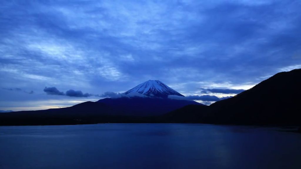 Japan 1 Minute Travel Mt.Fuji Lake Motosu-ko