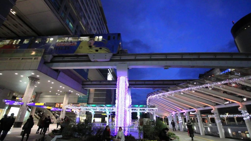 北九州モノレール　小倉駅　Kitakyushu Urban Monorail Kokura Station　(2016.2)