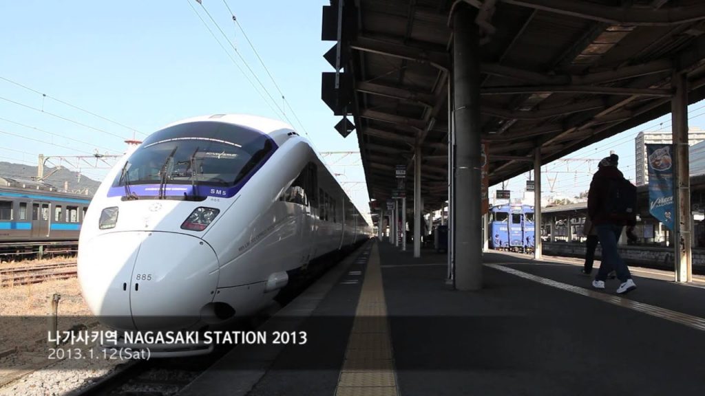 長崎駅 Nagasaki Station JAPAN [일본철도영상 나가사키역]2013