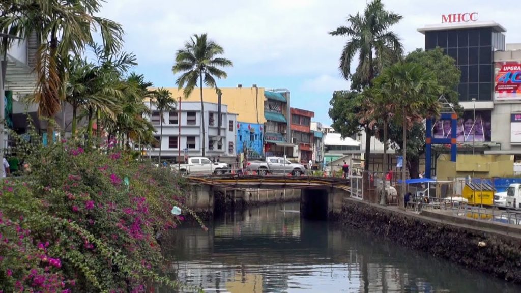 Suva - the capital of Fiji  HD