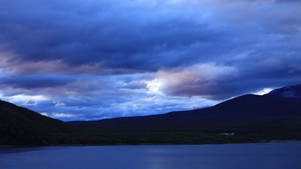 Japan 1 Minute Travel Mt.Fuji Lake Motosu-ko