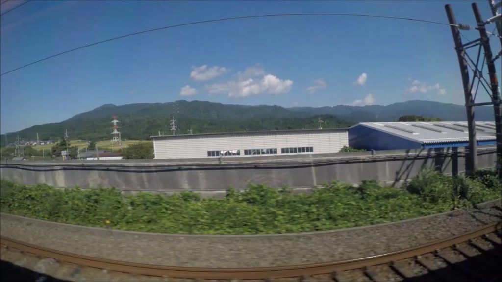 Shinkansen Nagoya to Kyoto - Kodoma 697