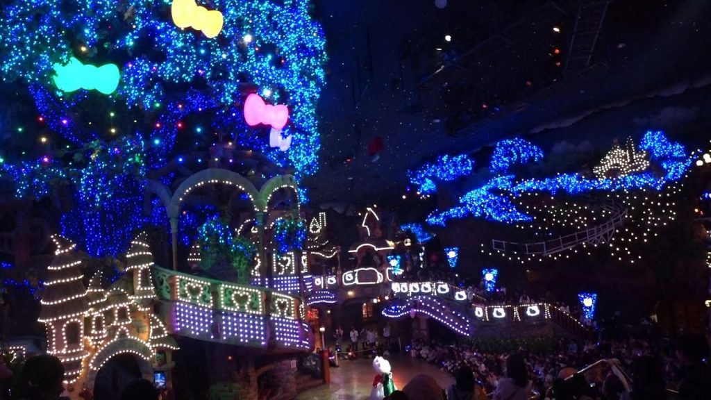 "Puro Christmas" Sanrio Puroland Walkthrough Tour 2018 Tokyo Japan  サンリオピューロランド 一周