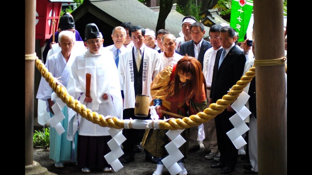 Mt Fuji Opening Ceremony for Climbing Season - Fujiyoshida Yama-biraki