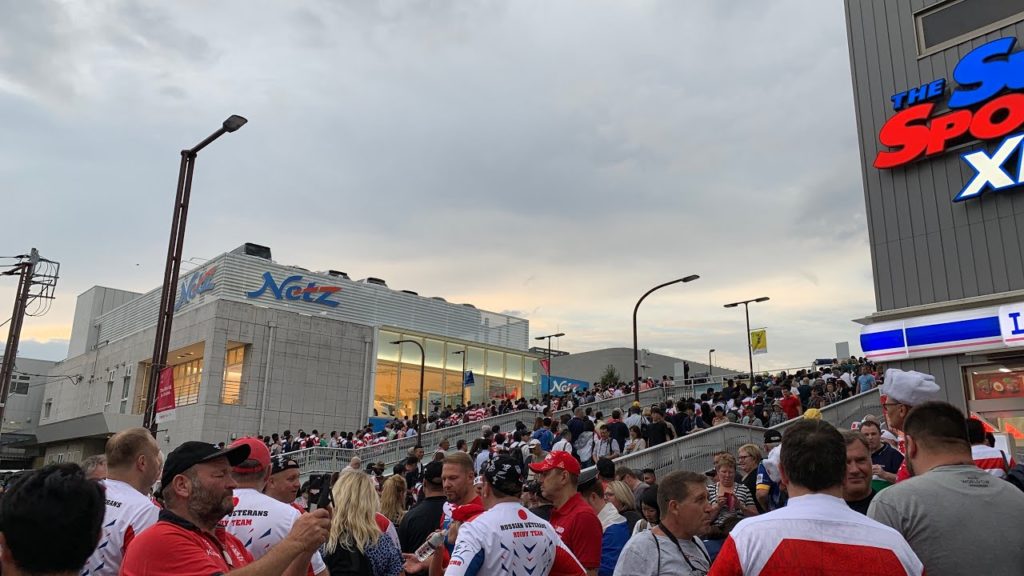 ラグビーワールドカップ2019 開幕戦東京スタジアム周辺の様子