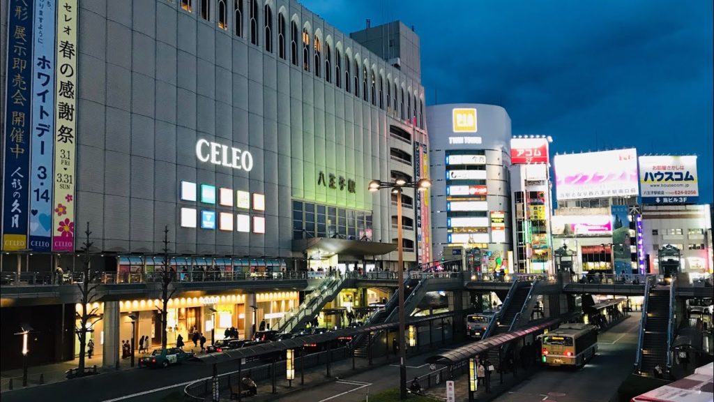 Tokyo : Hachioji Walk -4K50fps