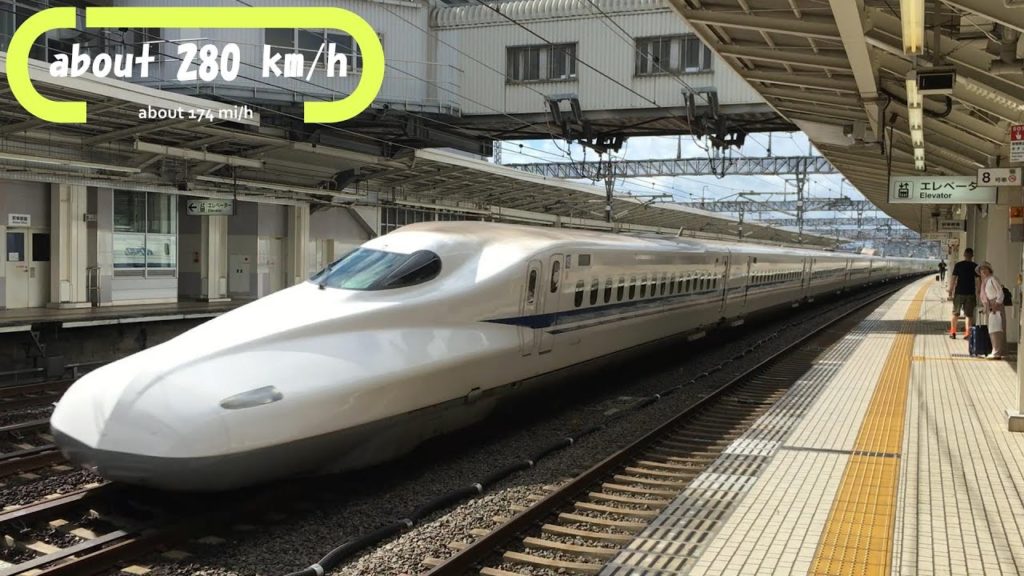 Japanese Bullet Train "Shinkansen" .  N700A