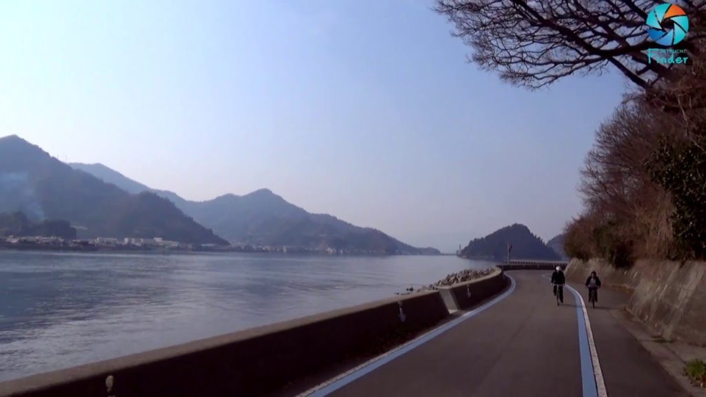 Cycling in Seto Inland Sea