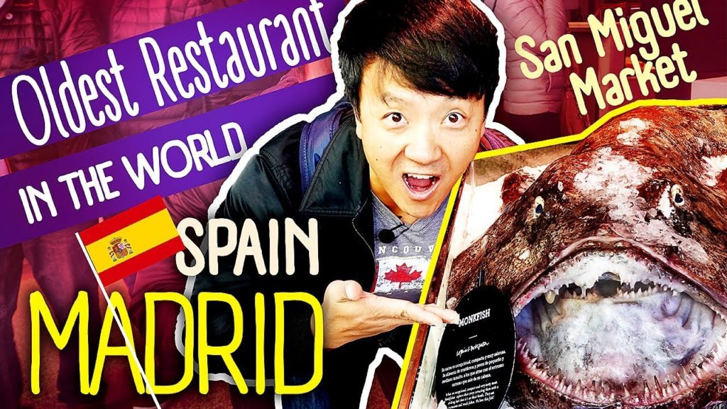 Tapas Tour & OLDEST RESTAURANT in The WORLD in Madrid Spain