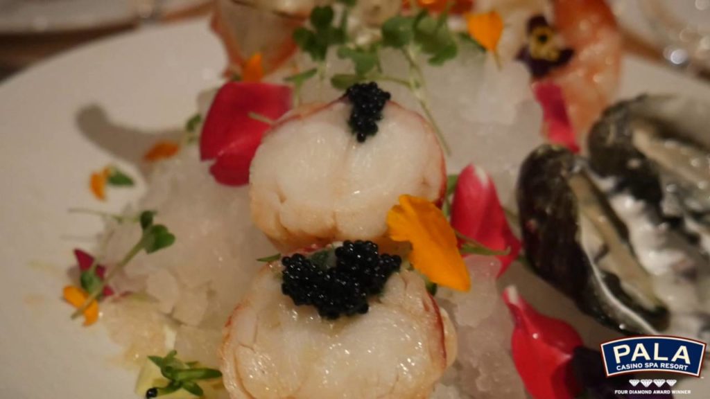 Pala Casino Dining: Seafood on Ice at The Oak Room