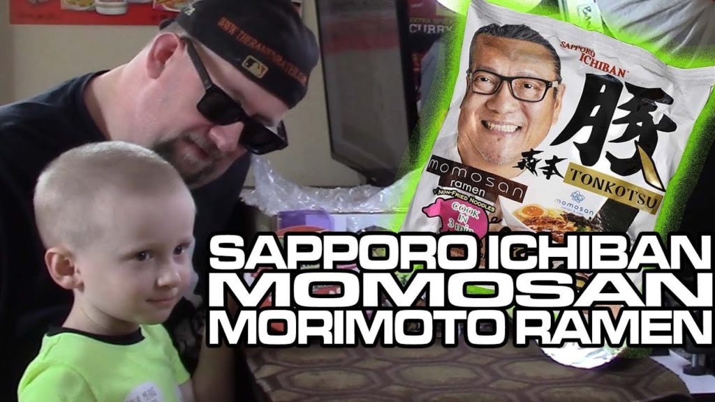 Sapporo Ichiban's New 'Momosan' Iron Chef Morimoto Ramen - Unboxing Time
