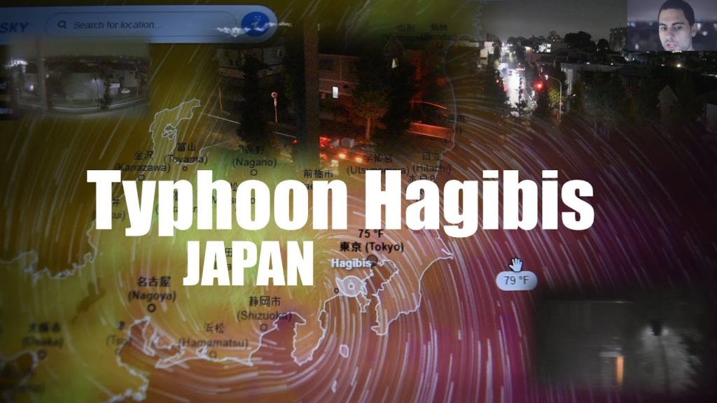 Typhoon Hagibis, Japan 2019 (Tokyo Suburbs)-||台風１９号"ハギビス"松戸市千葉||-