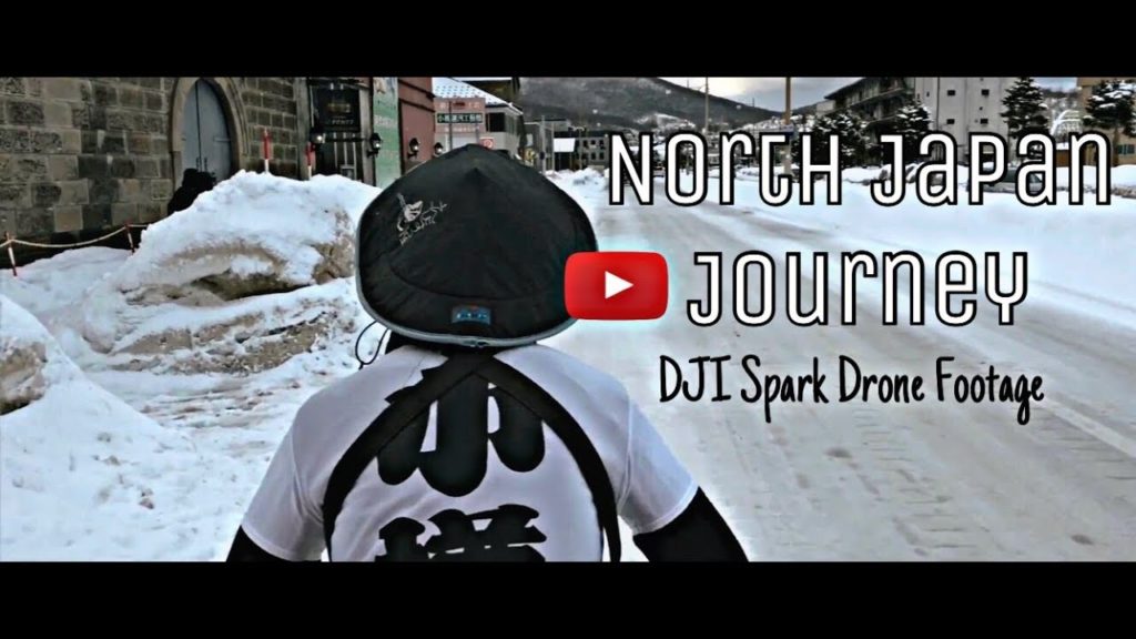 Aizu Sendai Aomori Hokkaido Heavy Snow Japan Trip 2017 (DJI Spark Drone Footage)