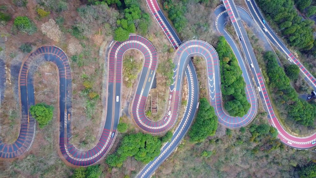 DJI | Mavic Pro | 箱根の七曲峠 | Winding Road in Hakone