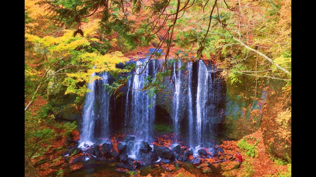 JG☆☆☆4K 福島 達沢不動滝 Fukushima,Tatsuzawa Fudotaki