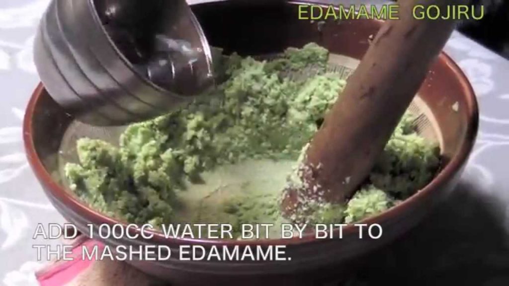 'Edamame Gojiru', Regional Cuisine of Noda City, Chiba