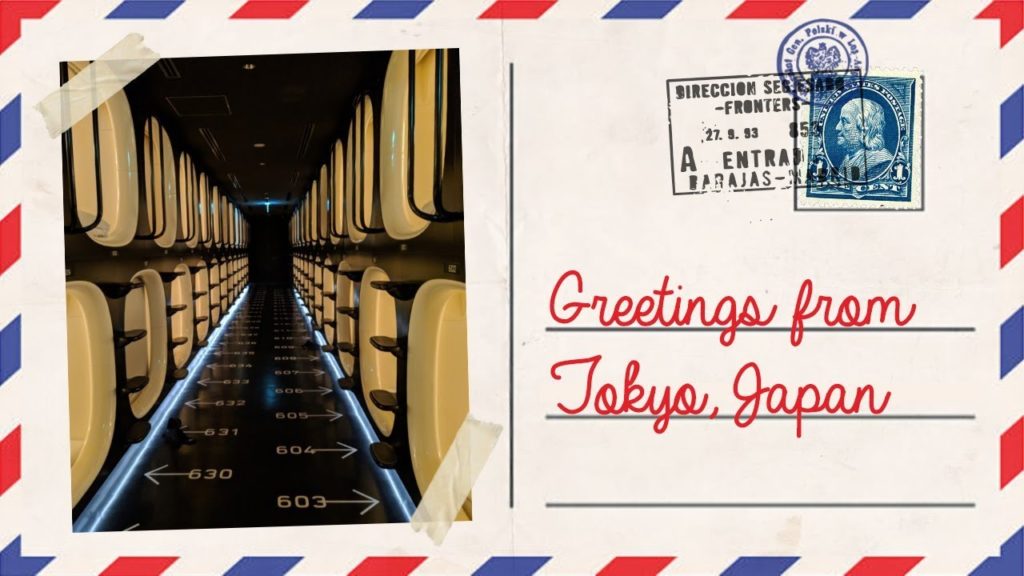 Tokyo, capsule hotel tour 🗼 '9 Hours' Tokyo, Japan