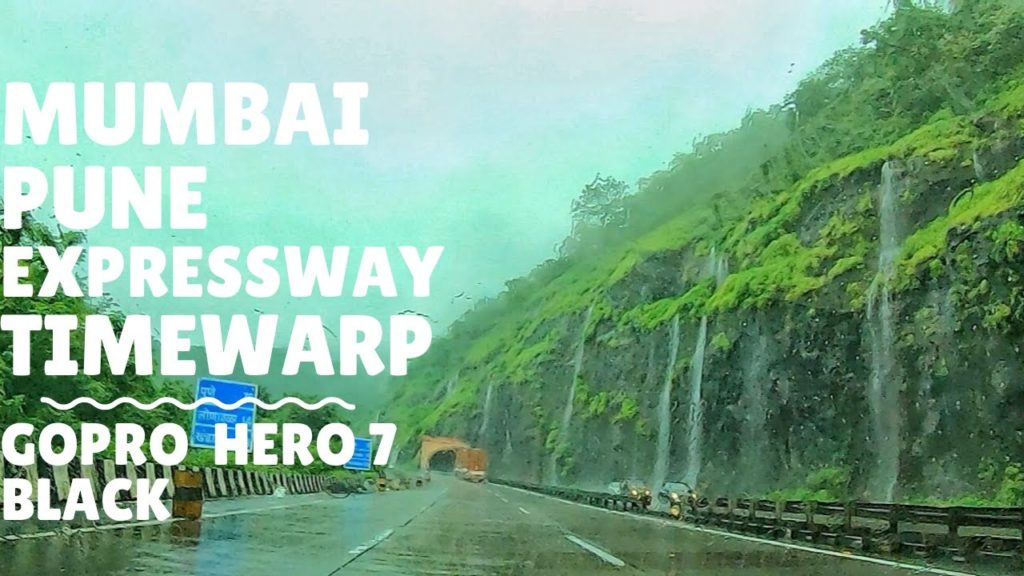 4K RAINY MUMBAI-PUNE EXPRESSWAY TIMEWARP  | GOPRO HERO 7 BLACK |
