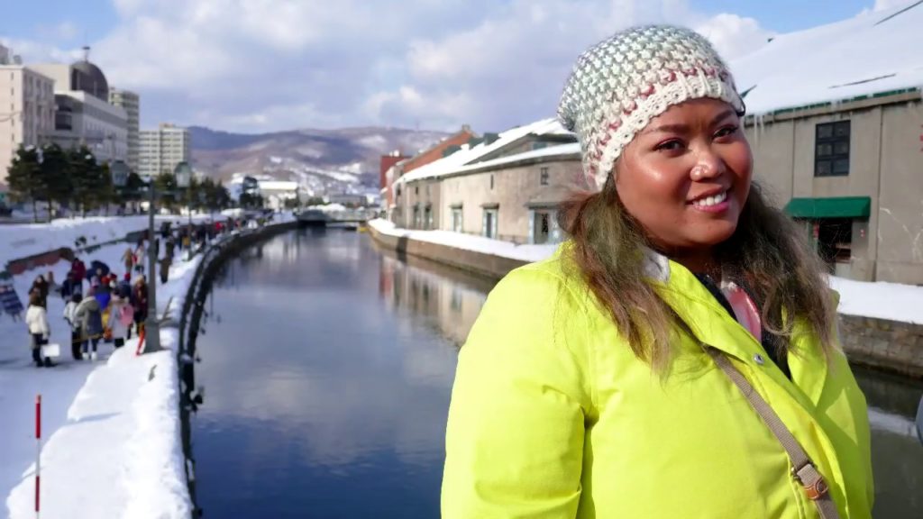 OTARU Winter Snow light Path