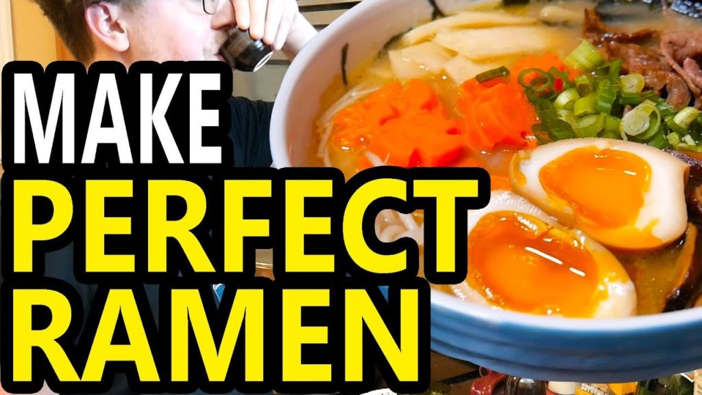 How to Make Perfect Tonkotsu Ramen