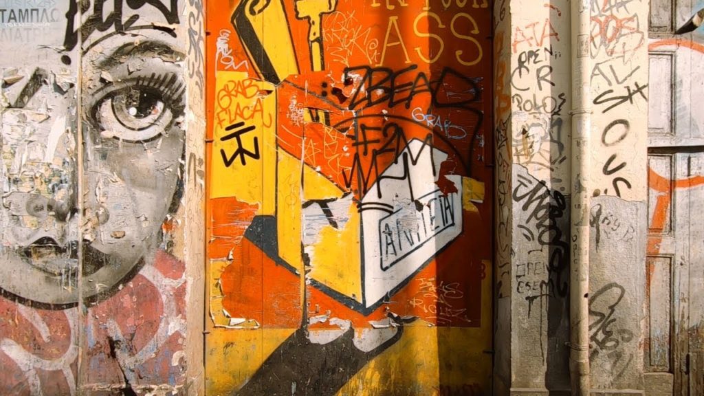 WALKING in Athens, Greece. STREET LIFE Exploring VLOG