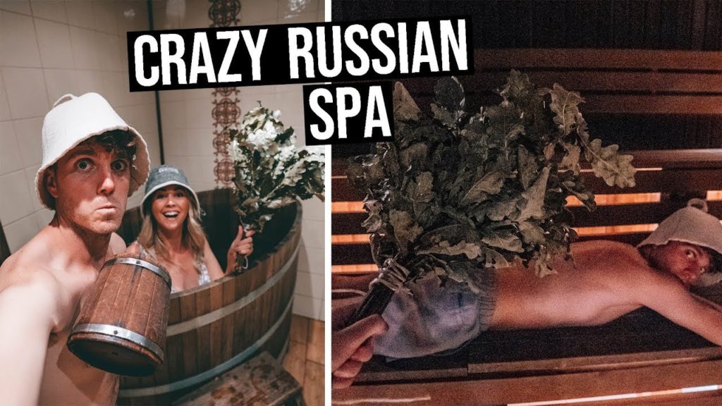 Crazy Russian Spa Experience | Traditional Banya in Novgorod