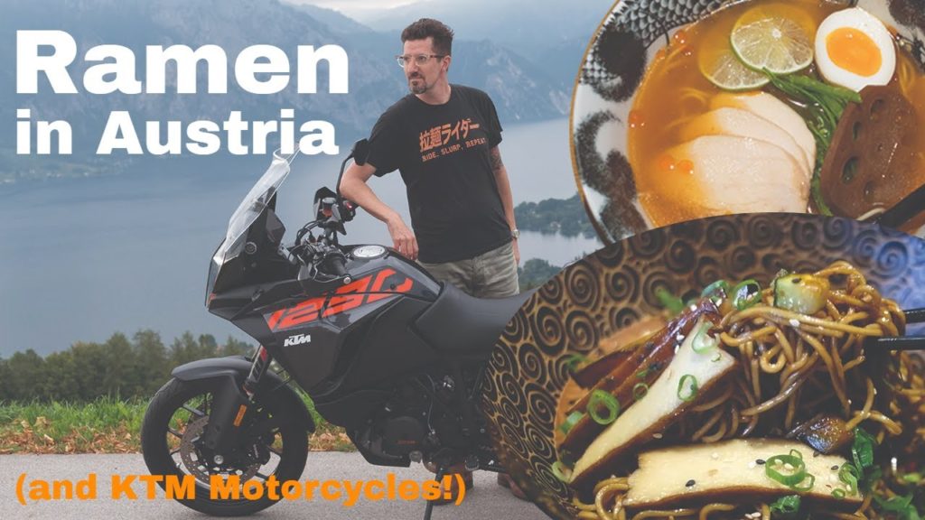 RAMEN in AUSTRIA! MOTORCYLES in AUSTRIA! : Karma Ramen Adventure