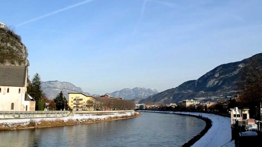 Adige River, Trento, Italy