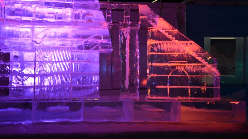 2017 sapporo snow festival Ice statue さっぽろ雪まつり 1