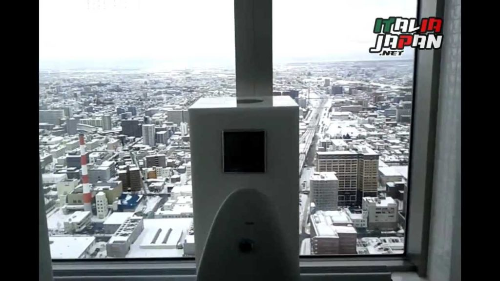 Bagno pubblico a Sapporo con panorama incredibile